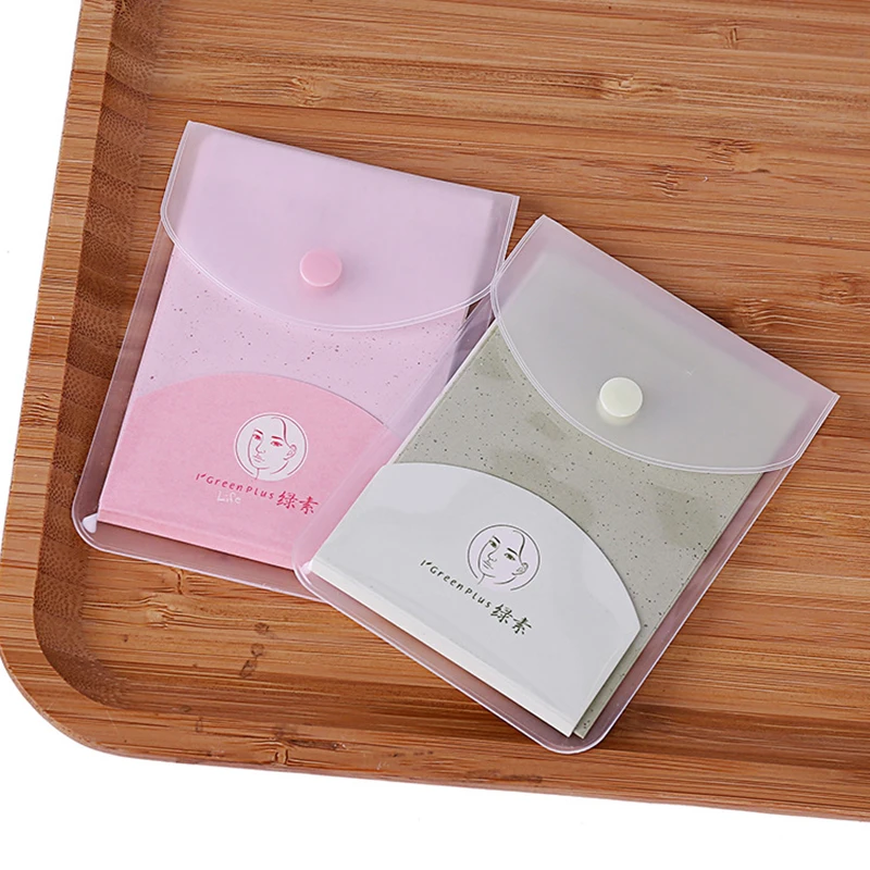 160Pcs Matte Face Wipes Oil Control Sheet Oil-absorbing Protable Face Cleaning Oil Blotting Sheets Paper Beauty Makeup Tools