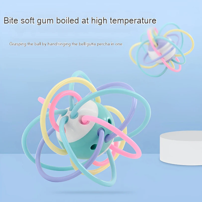 Gryzak dla niemowląt Morandi Manhattan Hand Grab Ball