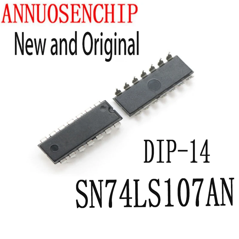 5PCS New And Original DIP14 SN74LS107N DIP HD74LS107AP 74LS107 DIP-14 DM74LS107AN MB74LS107 SN74LS107AN