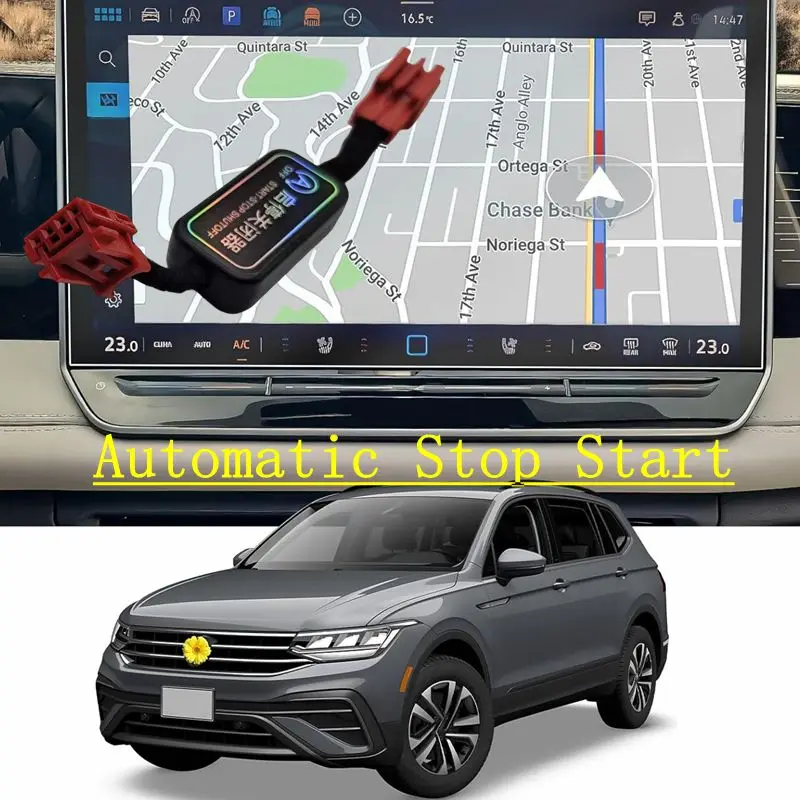 

4pin Car Automatic Stop Start Engine System Off Device Control Sensor Plug For VW Tiguan L Pro MK3 2024-2025 New Tayron