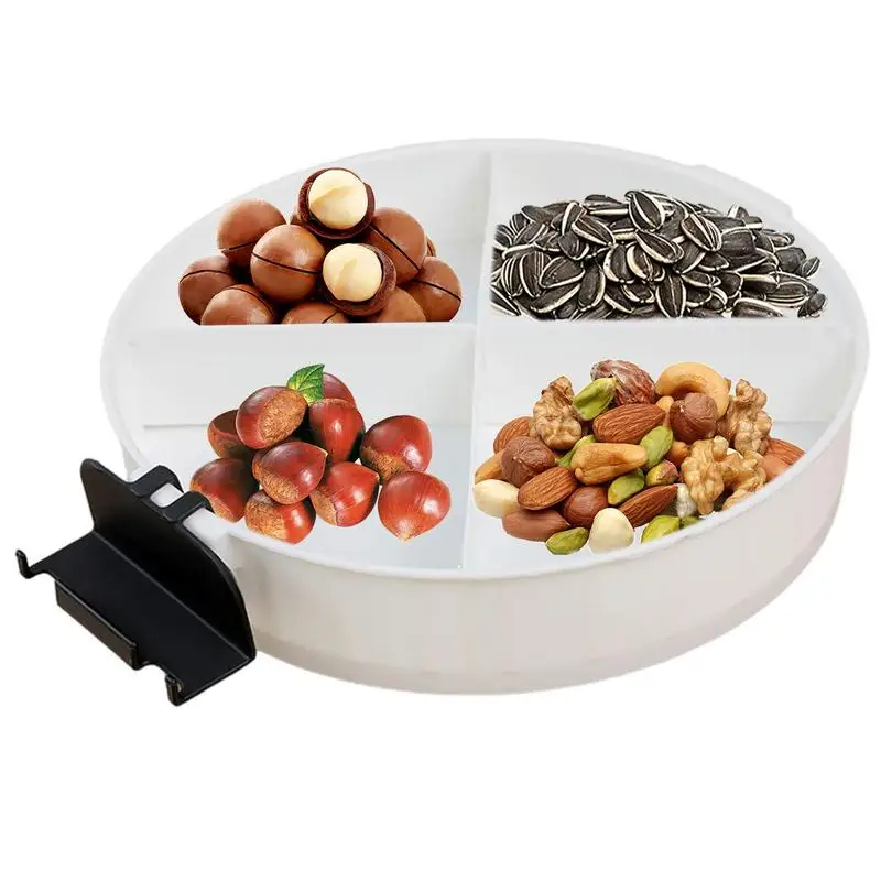 

Кухонная стойка вращающаяся на 360 градусов стойка для хранения с 4 отделениями органайзер для косметики в ванную комнату