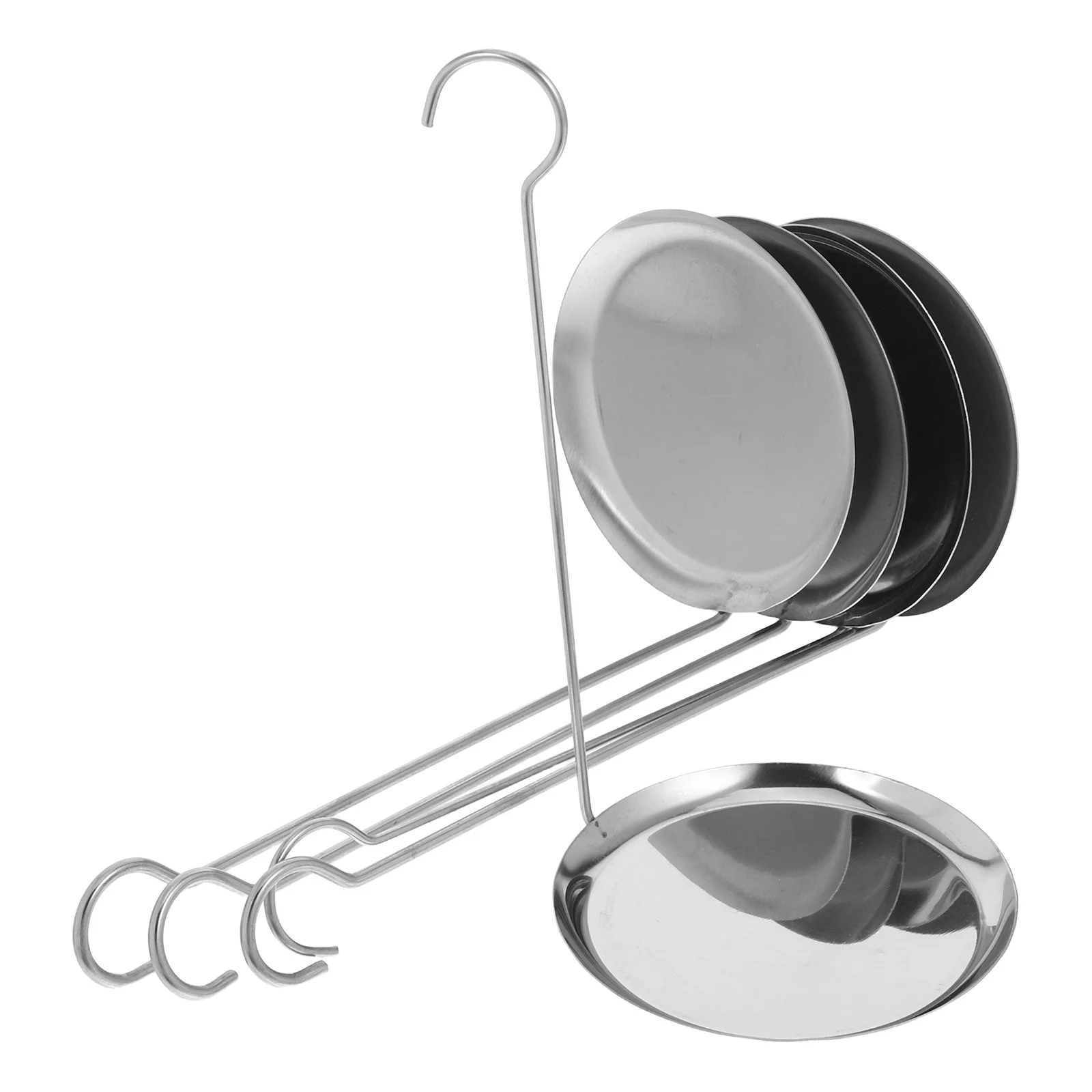 

5Pcs Large Stainless Steel Frying Mold Nonstick Pancake Maker Egg Tart Cake Mold Kitchen Stainless Steel Fry Pan