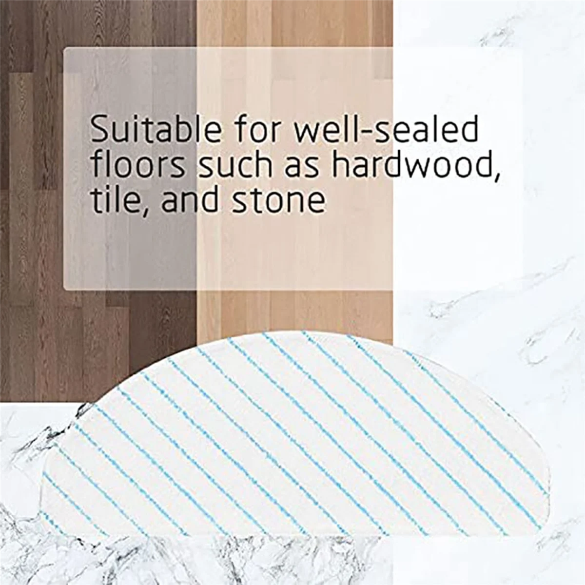 일회용 강력한 헝겊 걸레 천 패드, Ecovacs Deebot OZMO T8 AIVI T8 Max T9 AIVI AIVI용, 진공 청소기 부품, 50 개