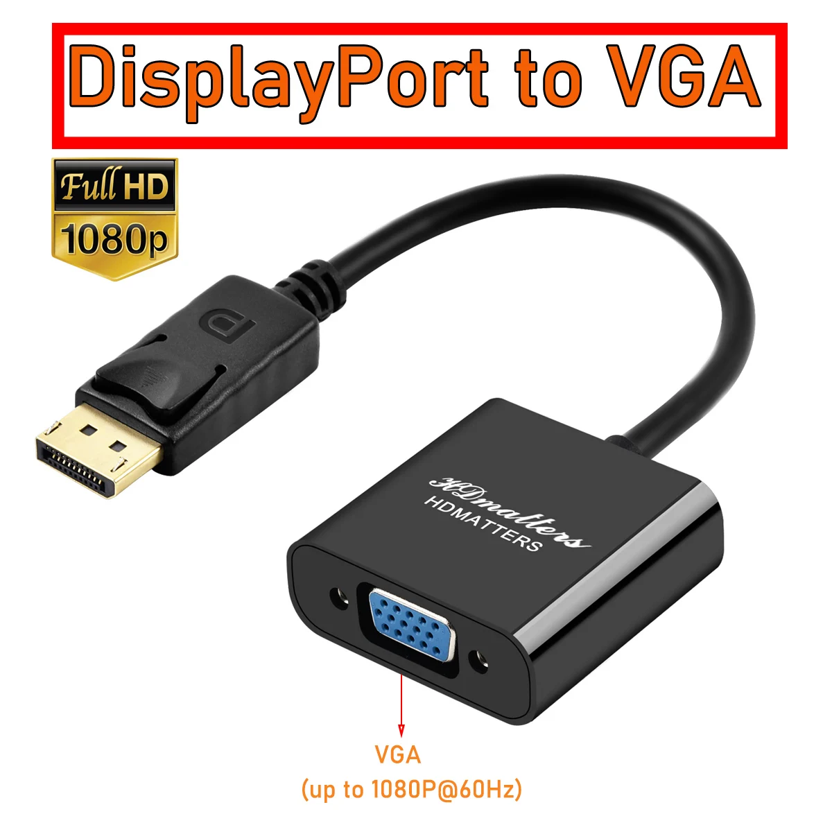 DisplayPort to HDMI 4K DP VGA HDMI DVI Mini Displayport video adapter converter for Nvidia AMD HP Dell Asus PC laptop monitor