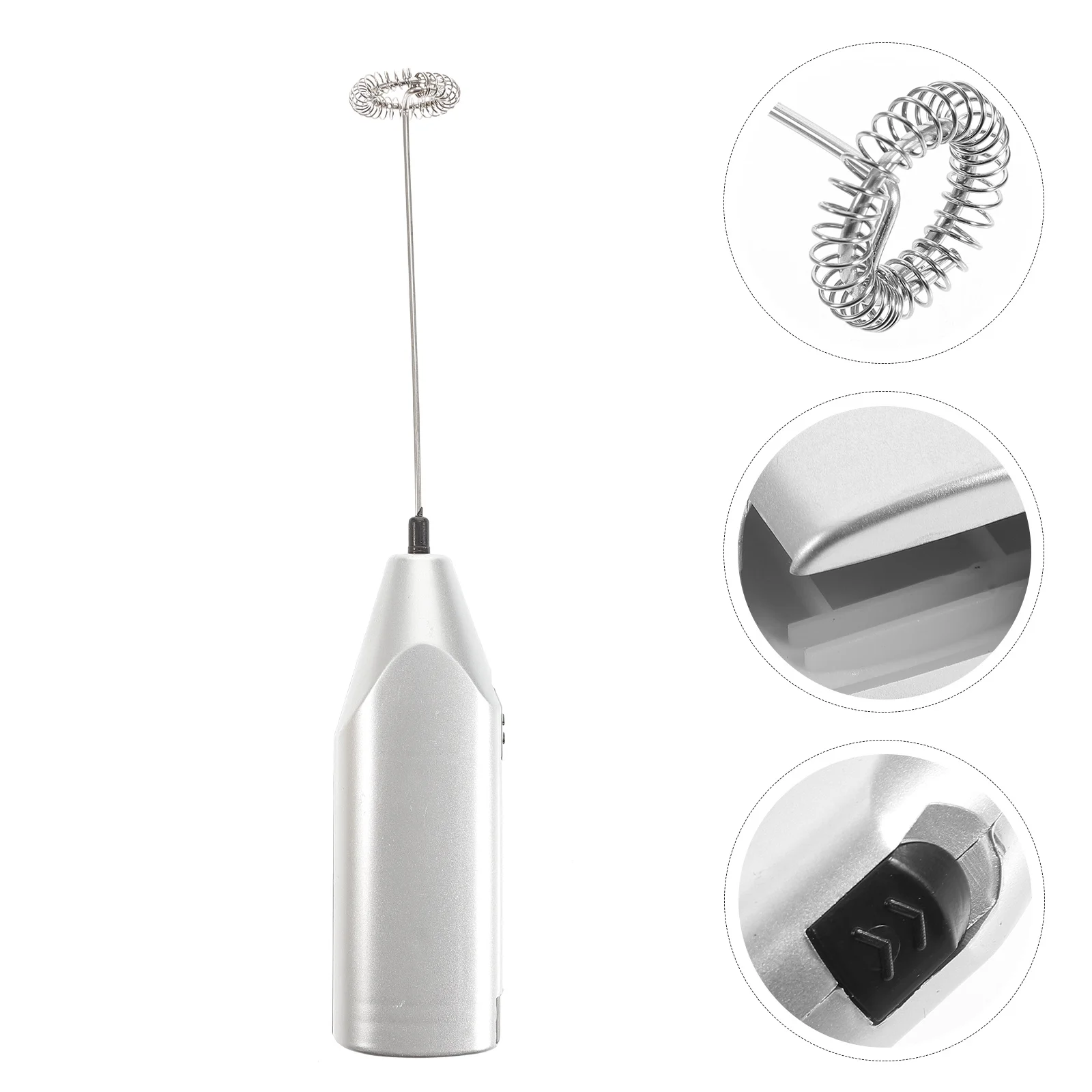1Pcs Stainless Steel Hair Color Cream Blender Lightweight Ergonomic Hair Cream Mixer Salon Paste Stirrer Fast Mixing