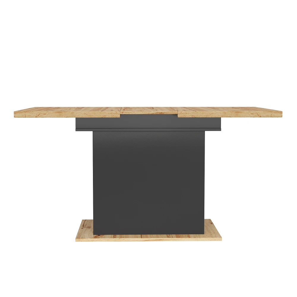 PINGGO LED-Esstisch 110(140)x80x75cm Holztisch für 6 Personen für Küche, Esszimmer, Terrasse, Garten – Detail 15