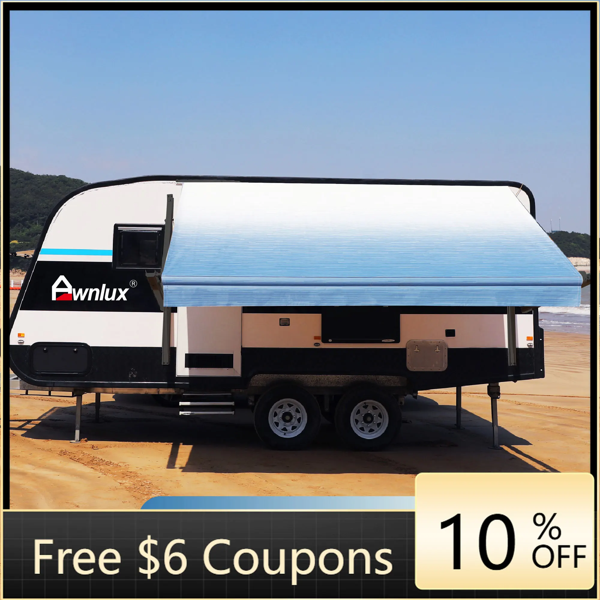 STLF Tessuto per tendalino da campeggio per caravan camper RV per sostituzione