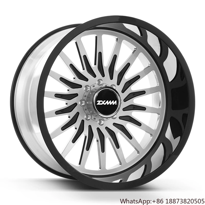 ZXMM20 22 inch x10 Gloss Black 5 Star Spoke Rim 6 Lug 6x135 Forged Concave Wheels for Lincoln