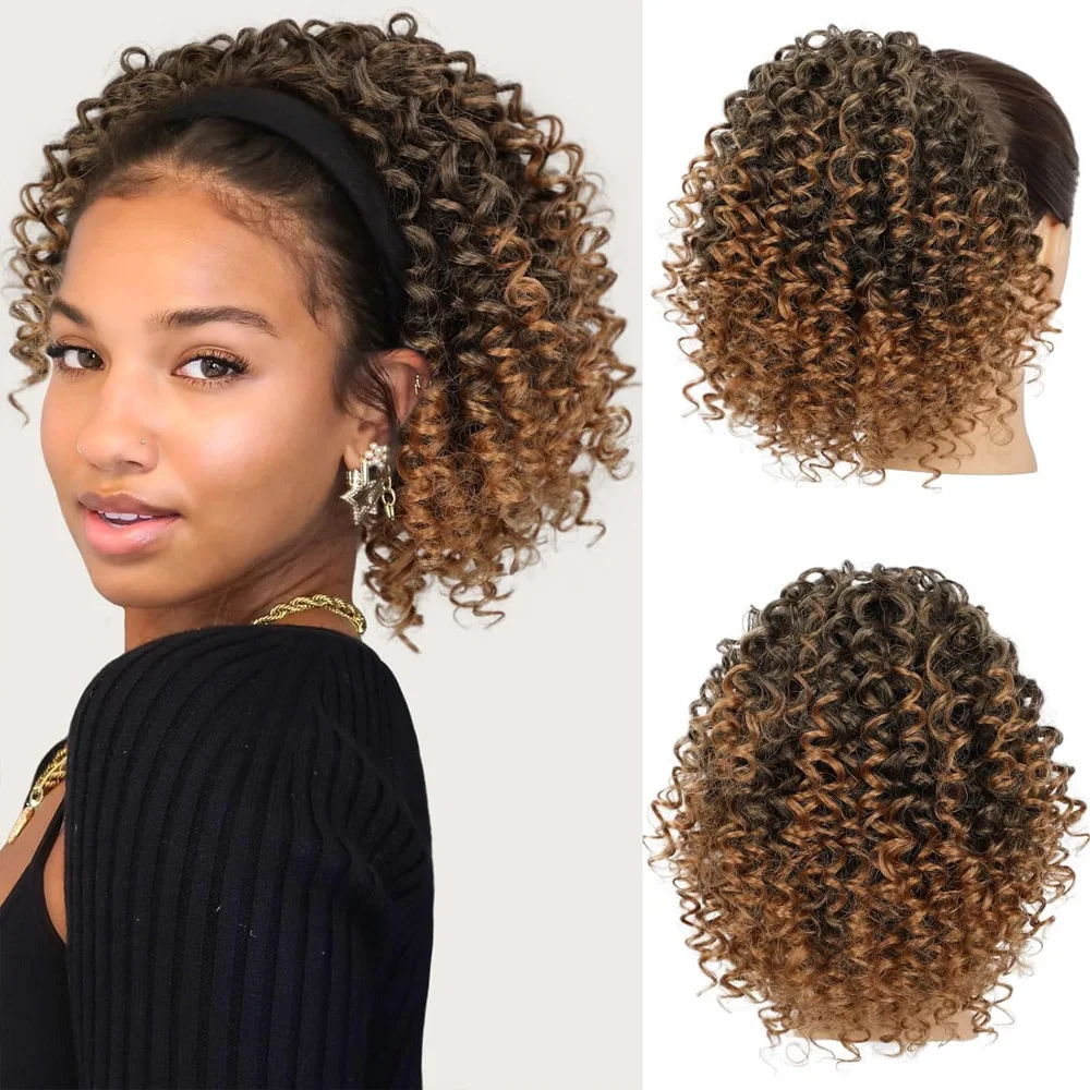 10inch-synthetic-drawstring-ponytail-extension-afro-kinky-curly-short-pony-tails-hair-extensions-wig-for-black-women-hairpieces