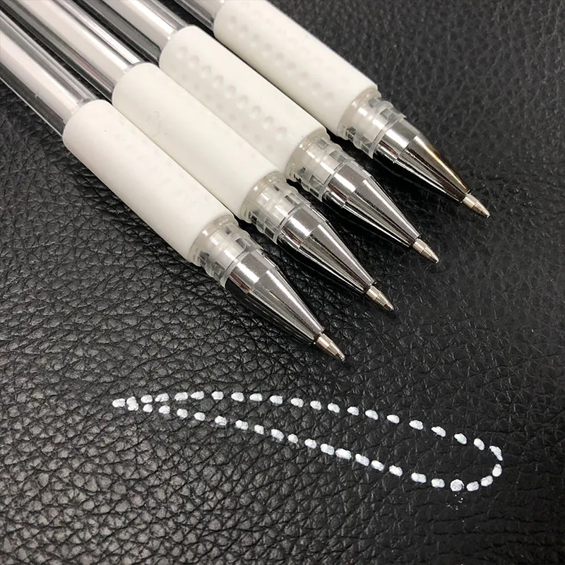 10pcs White Surgical Skin Pen Brow Tattoo Accessory Microblading Tattoo Gel Marker Pen Eyebrow Pencil Permanent Makeup PMU Tool