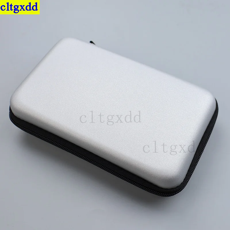 Cltgxdd 1 ピースポータブルハードジッパーハンドバッグ 3DS XL LL EVA レザーバックハードシェルバッグに適したリストストラップ付き耐久性