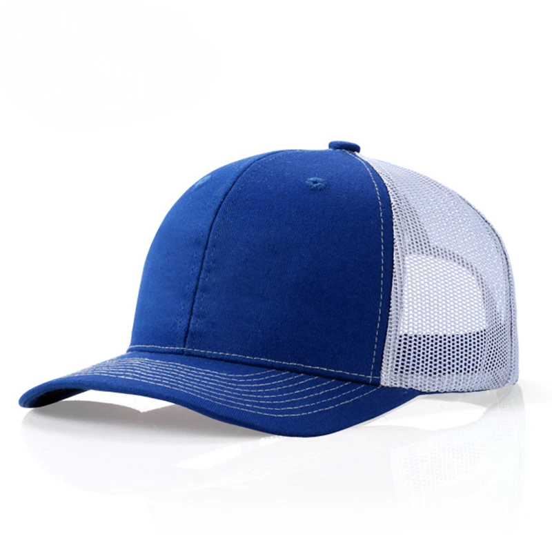 Custom logo embroidered baseball cap mesh cap for men and women design letterpress printed hat custom wholesale