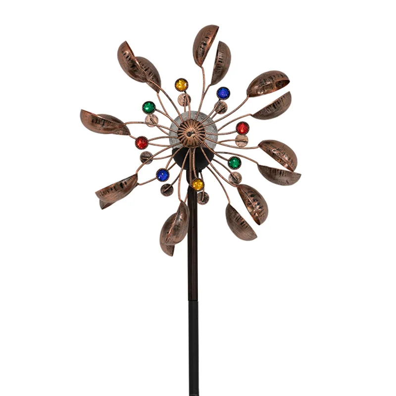 

Outdoor decorative lawn petal color lamp