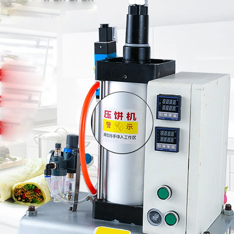 Cake Press Pancake Machine Spring Cake Burrito arrosto anatra torta torta singola Egg Filling Cake Pancake Bacon Flatbread Commercial