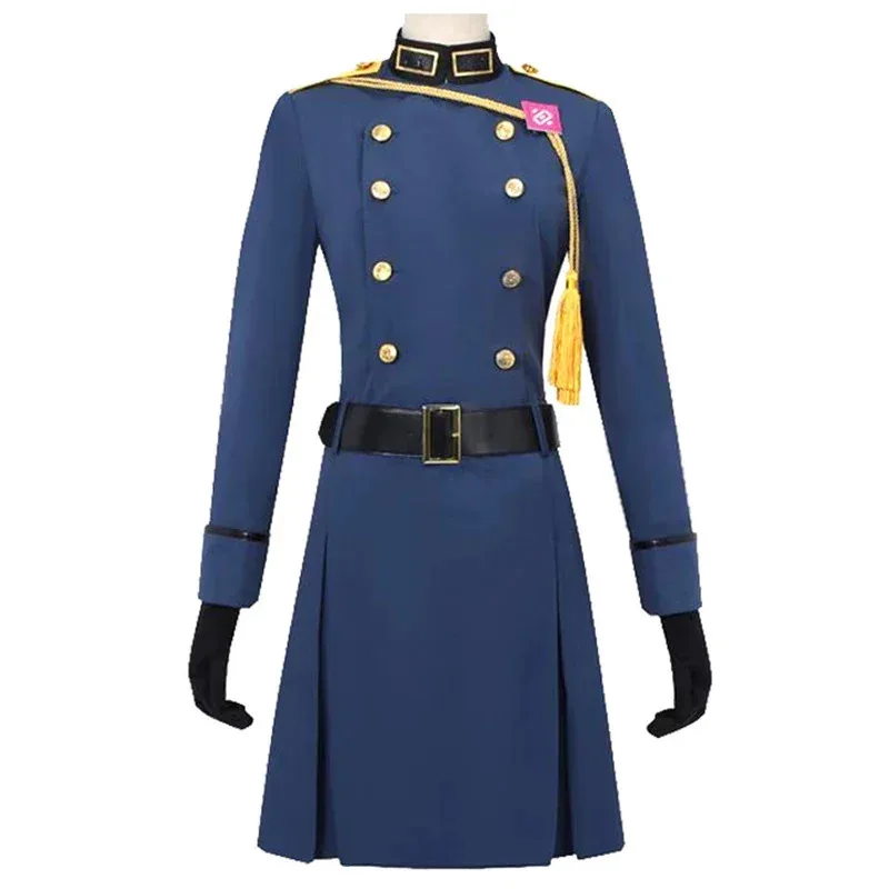 

ABC123Division Rap Battle Aohitsugi Nemu Костюм Гипноз Микрофон Платье для косплея Наряды с плащом Hallox; 3,f'6,h.7;j