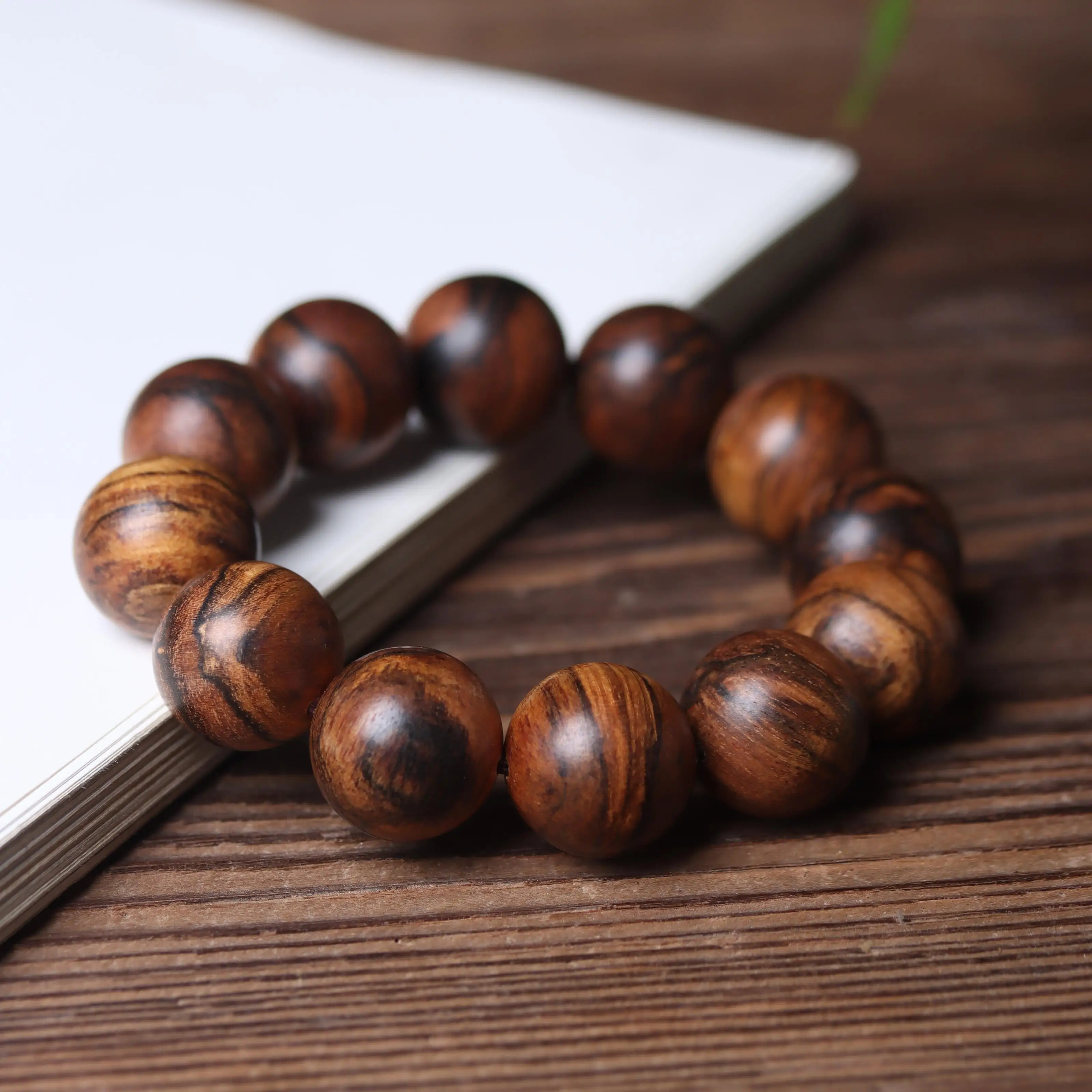 

huaqinan bracelet buddha beads pterocarpus santalinus silkwood yellow pear wood sunken golden sandalwood wooden