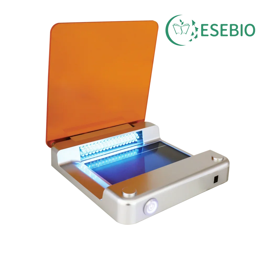 UV-Transilluminator Blauer LED-Lichttransilluminator für Gel-Elektrophorese