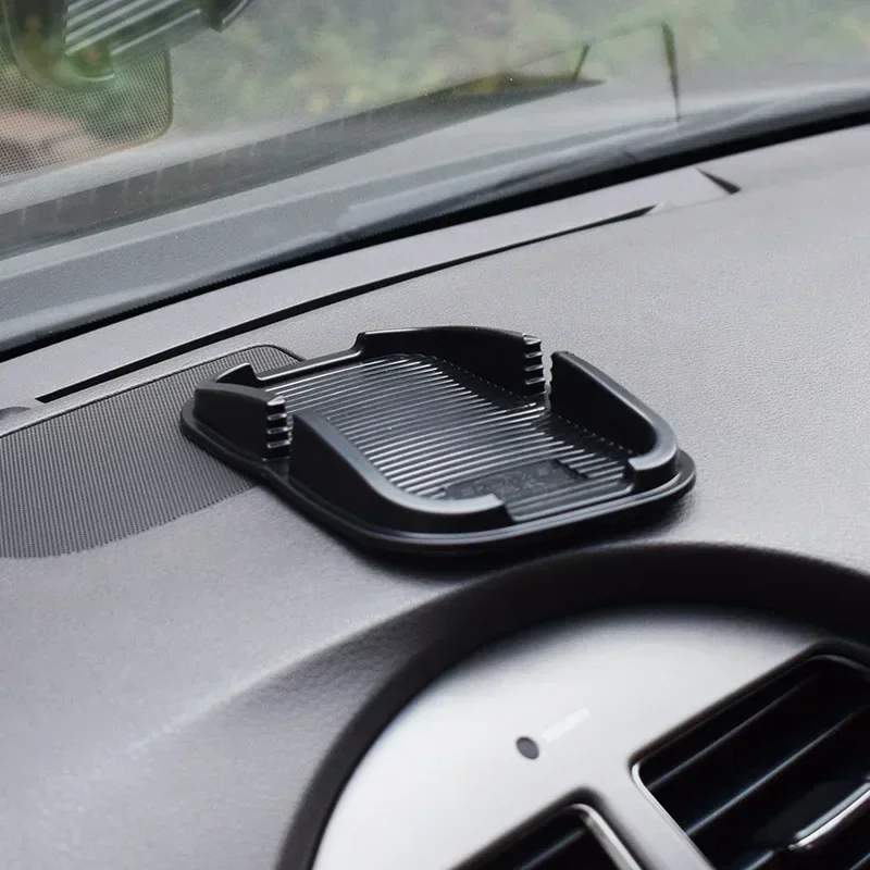 PU Car Accessories Anti-Slip Storage Mat Mobile Phone Holder Dashboard Non-Slip Mat Sundries Storage Box Automotive Interior Acc