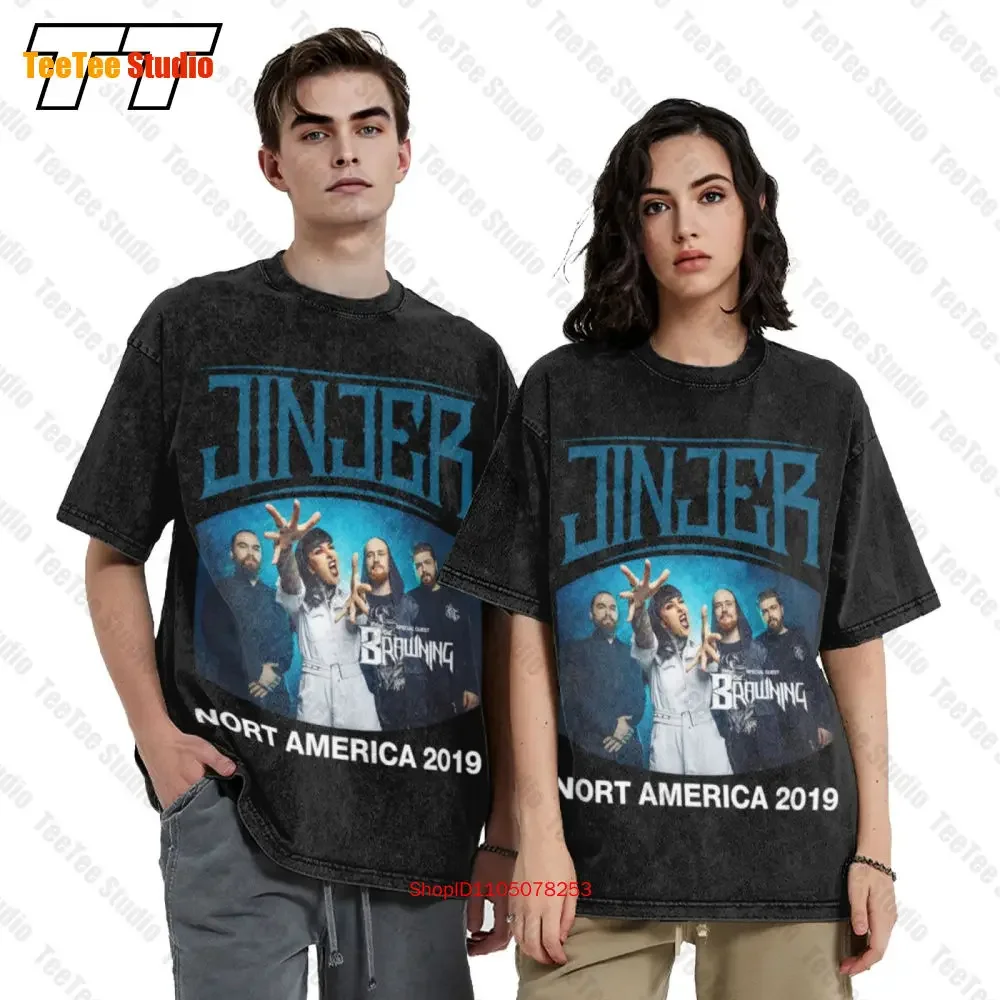 Jinjer Nort Amerika Tour 2019 Aesthetic Clothing T-Shirt 28UH