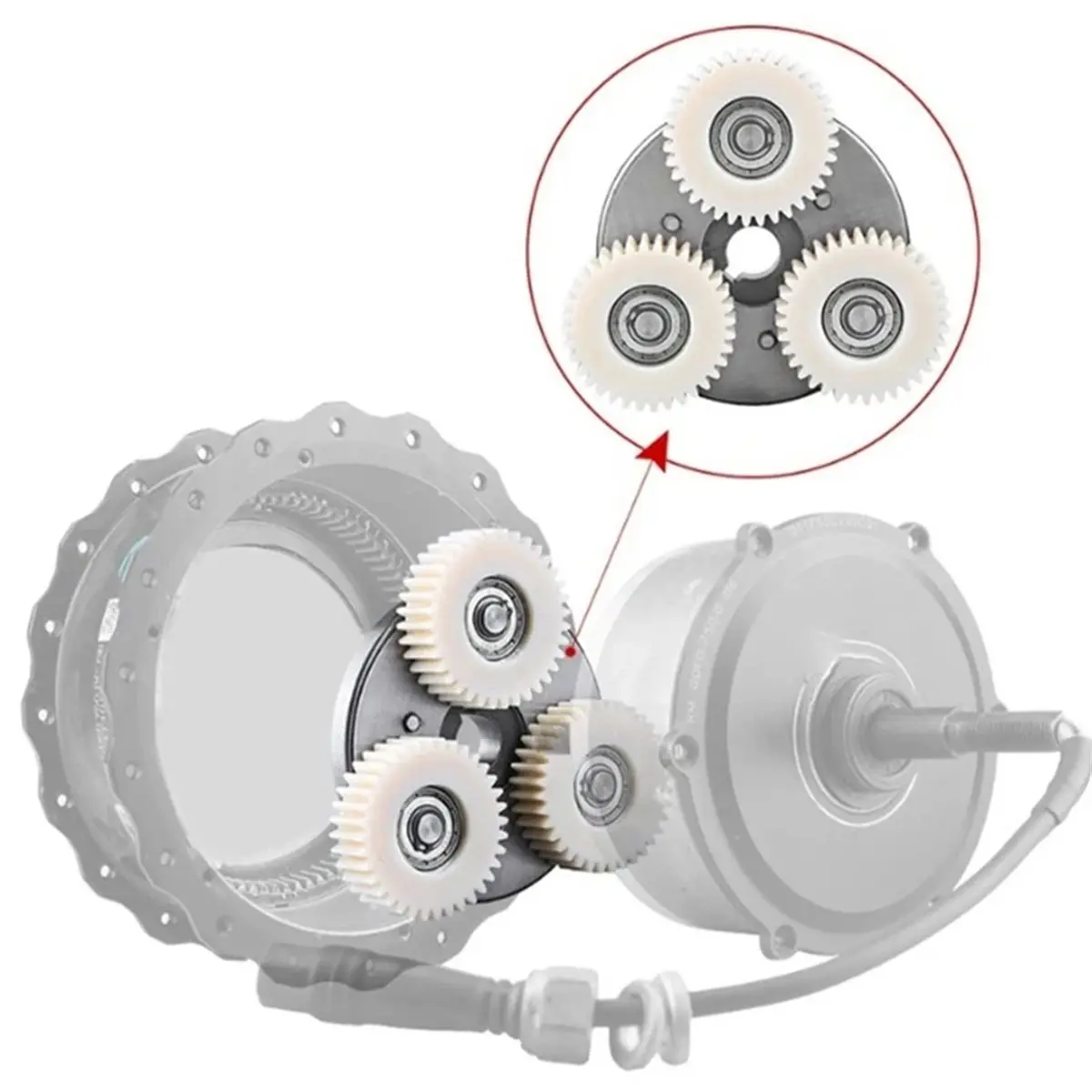 Big Discount For Bafang G020 SWX02 Nylon Gear Clutch 250W 350W 500W Hub Motor One Way Clutch Ebike Parts