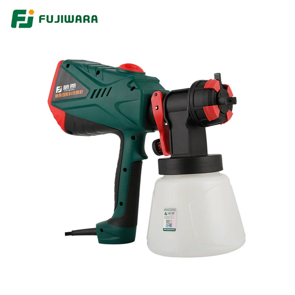 FUJIWARA Electric Disinfection Water Paint Spray Tool Latex Paint Water-based Paint Airbrush Paint Spray