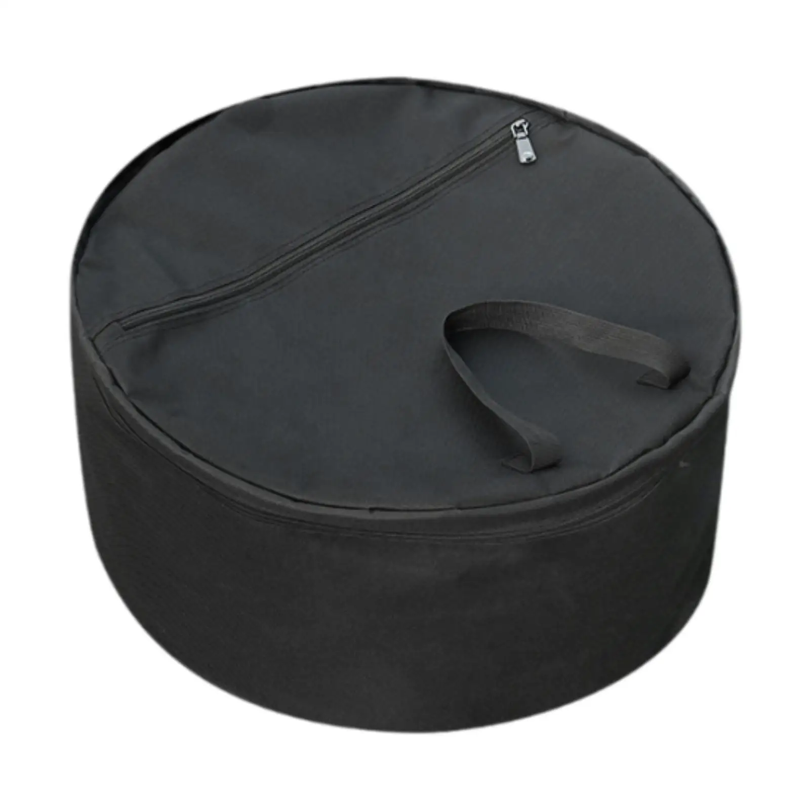 Wheel Hub Cover Decoration Storage Accessory W/ Zipper Convenient to Carry Compatible Full Edge Bag for Models 3 Model Y