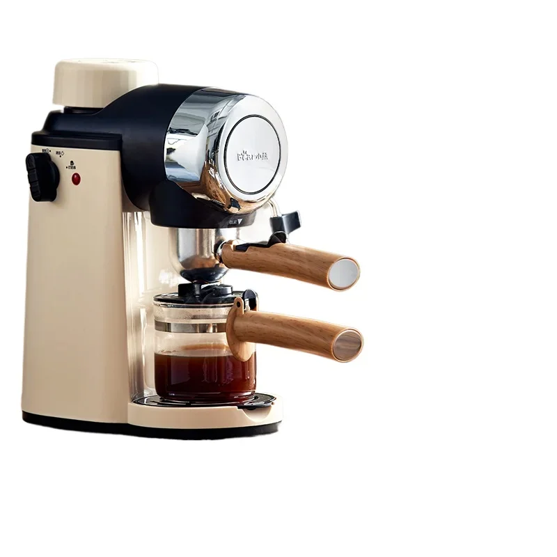 

Coffee machine Household small Italian semi-automatic office all-in-one machine American hand grinding coffee pot