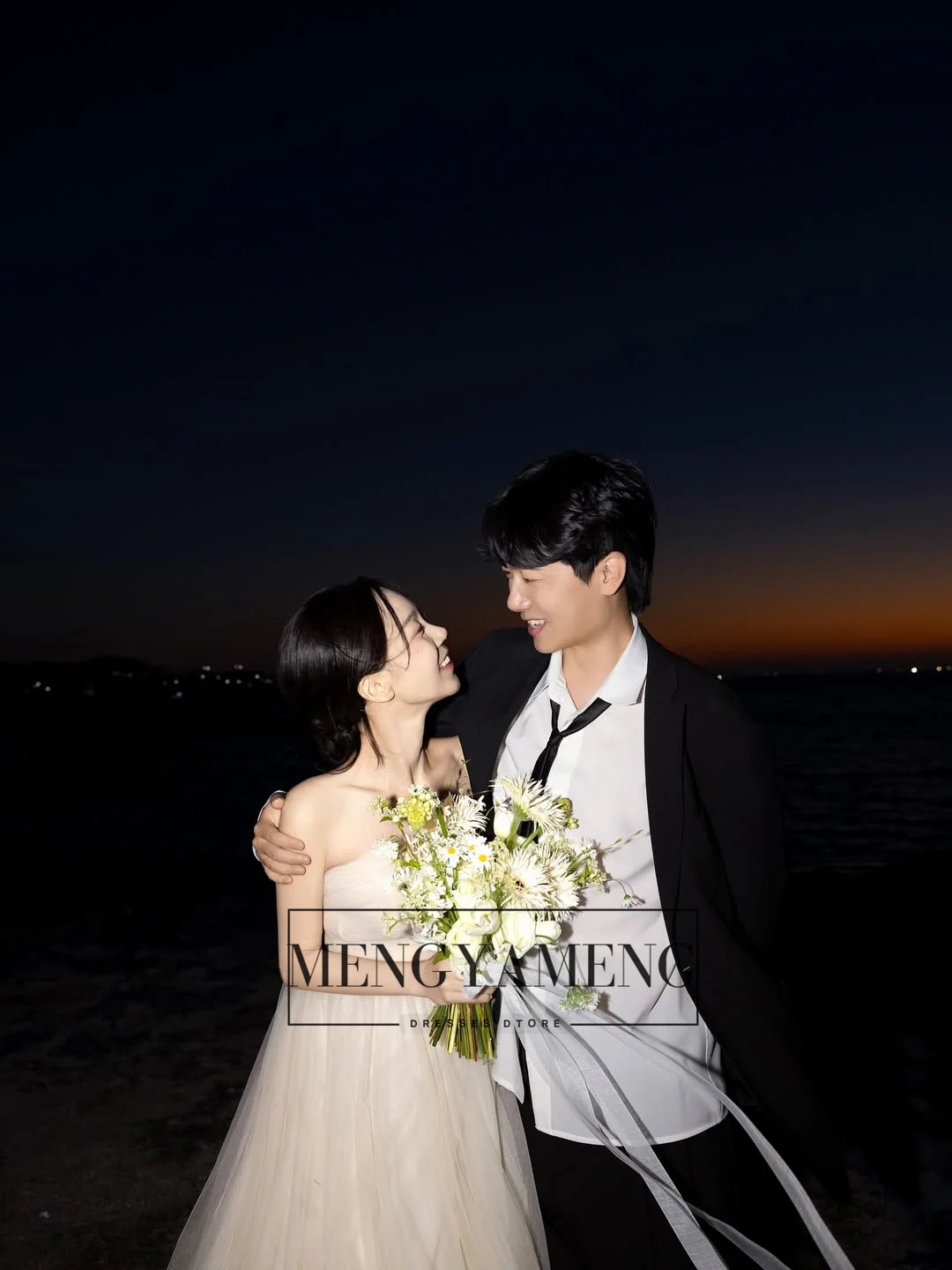 ZHUISHU Elegant Korean Wedding Snap Dresses Strapless Tiered Soft Tulle Bridal Gown Customized A Line Evening Party Dresses 2025
