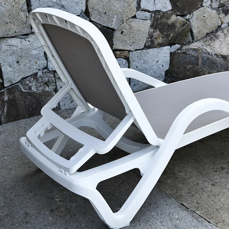 Polypropylene Plastic Sunbed Pool Sun Loungers Beach Sea Lounger Chair