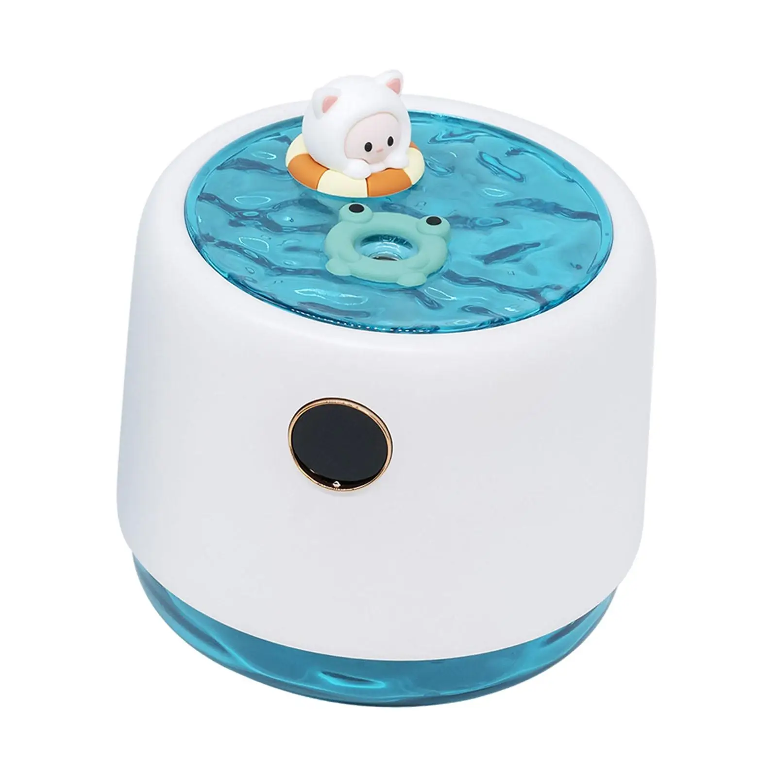 Desk Humidifier Living Room Office Yoga Home Fragrance Nursery Auto Off Switch 3 Modes Ambient Light Settings 450ml Water Tank