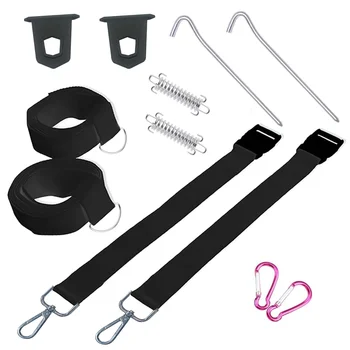 Fiamma 차양 타이 다운 키트, S 타입 블랙, F35, F45, F65, 캐러밴, 모터홈, 야외 캠핑 도구, 자동차 부품