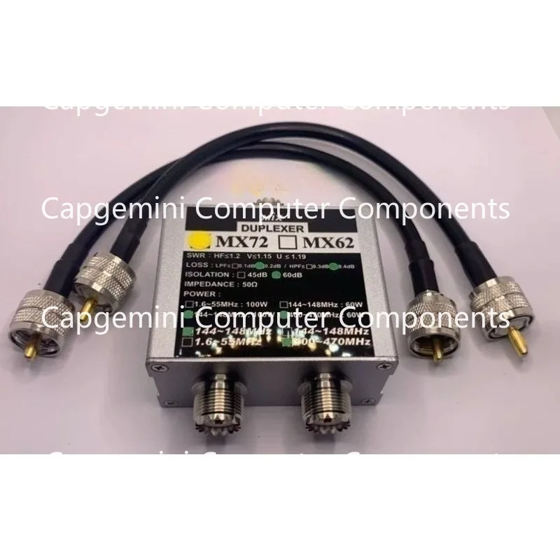 X Portable MX62 Antenna Combiner Multiple Frequencies for Two Way Radios