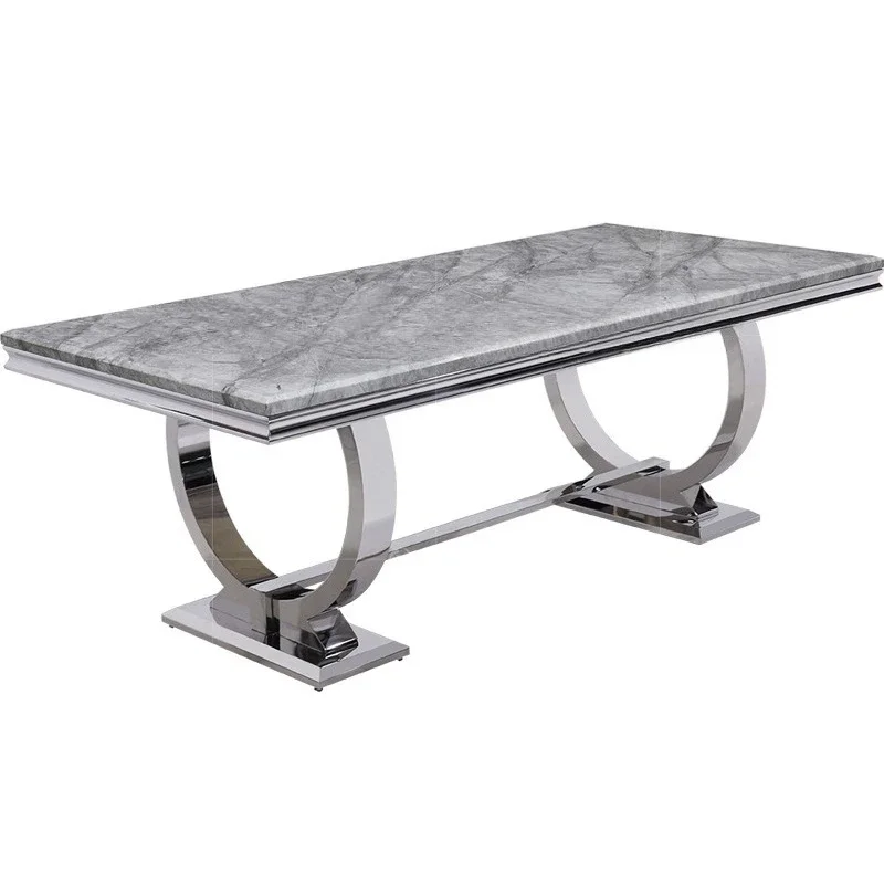Light luxury household high-end restaurant high-end long table