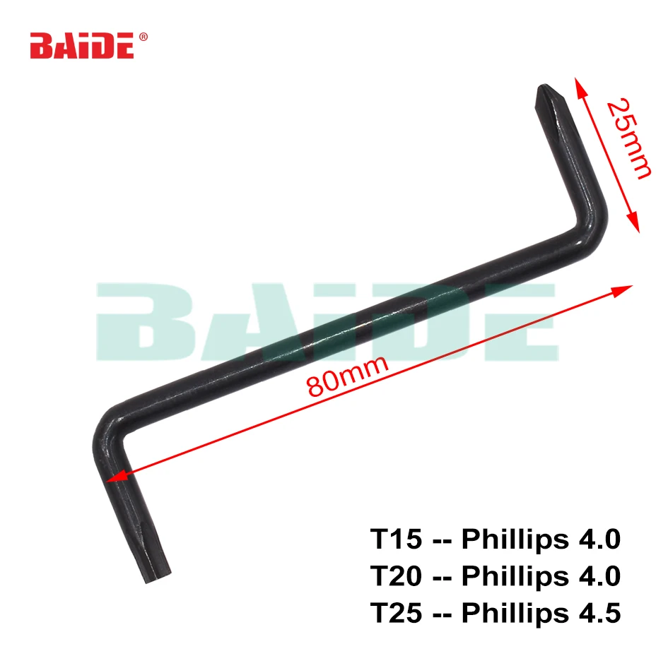 

Отвертка Z с двойной головкой Отвертка PH1 # / Т15 Т20 / 4. Отвертка Phillips T25/4,5 Phillips для ремонта крыльев автомобиля 200 шт./лот