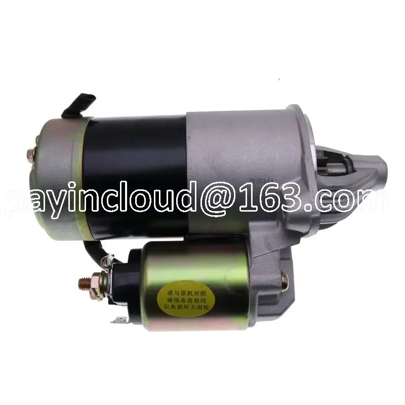 12V 8Teeth starter motor 6C140-59210 for Tractor Compact B1700, B1700E, B2100D