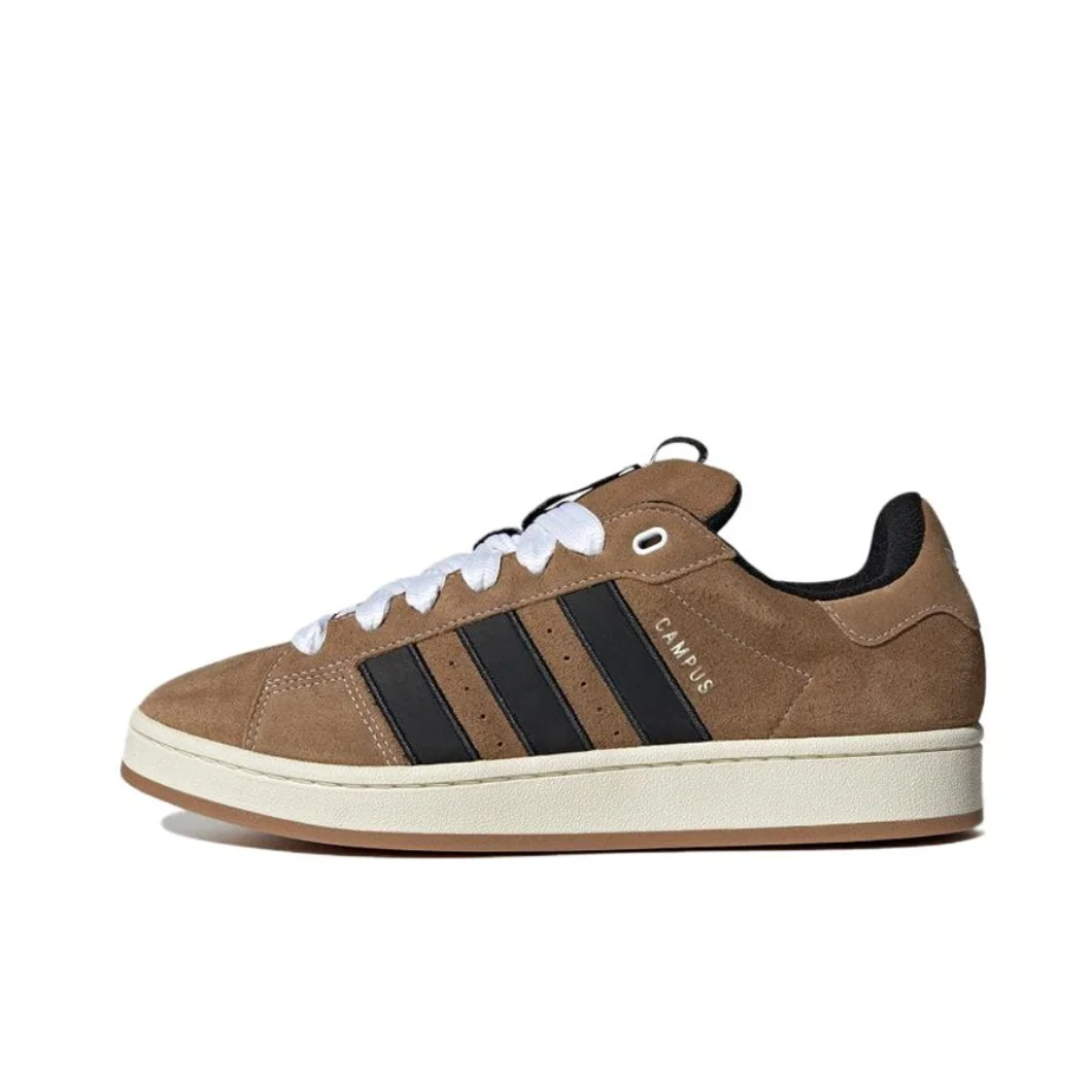 adidas originals CAMPUS 00s Shorts masculinos e femininos confortáveis casuais de cano baixo (marrom, preto)