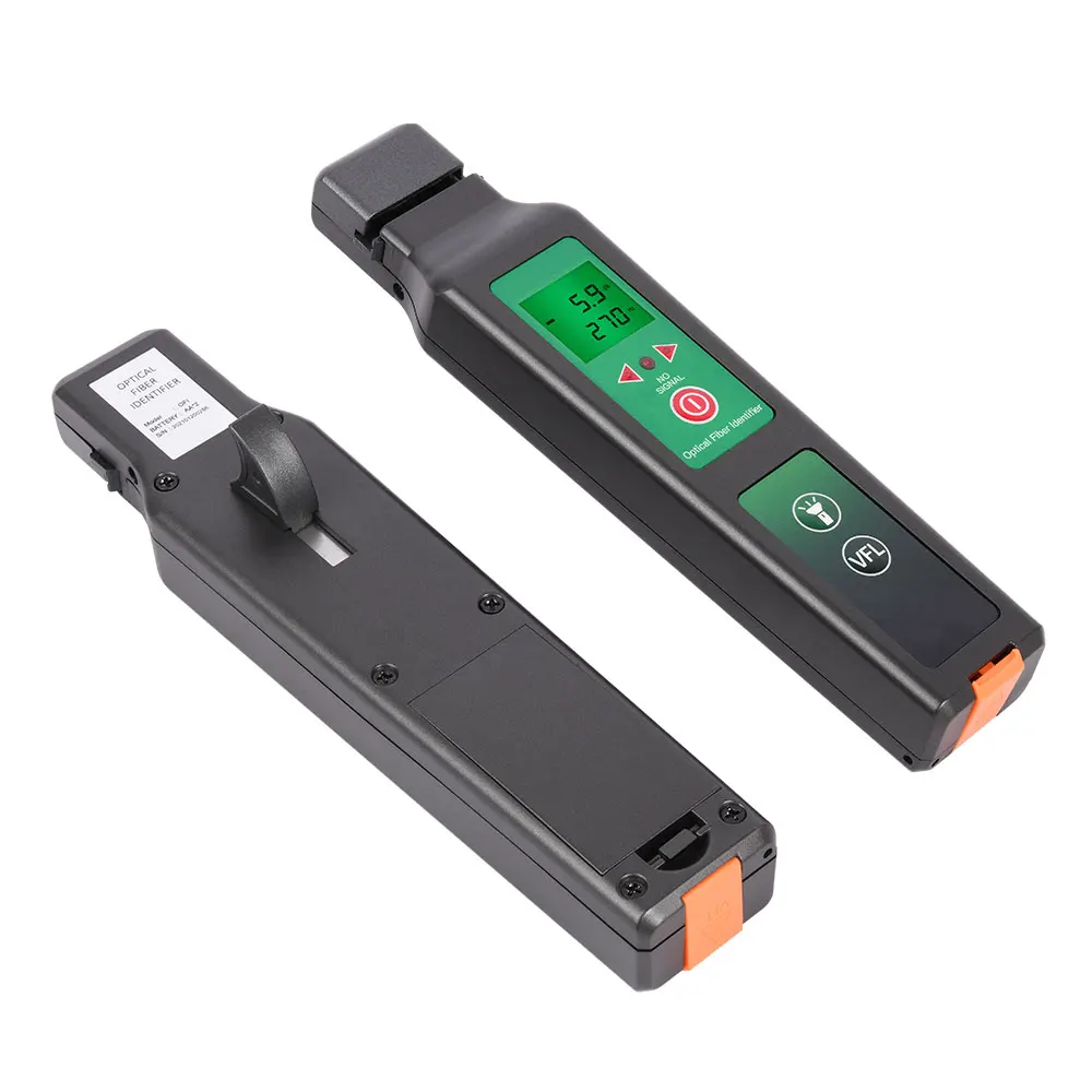 FTTH Optic Fiber Identifier Including VFL Red Light Handheld Fiber Cable Tester in stock