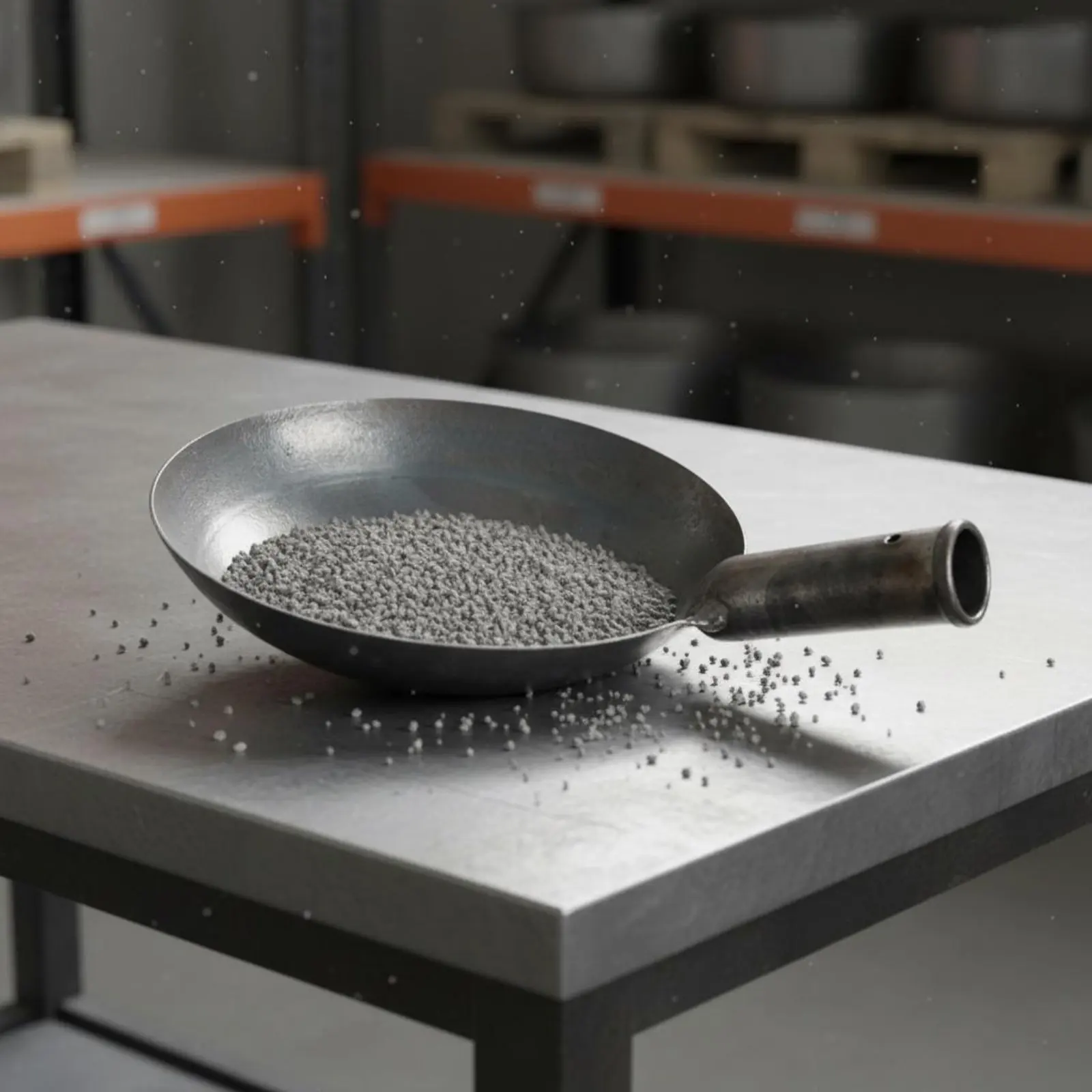 Forged Iron Ladle Head Thickened Material Sturdy Duty Ladle Replacement Head Utility Tool Part Break Resistant for Farm
