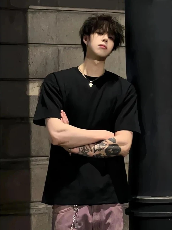 

Мужская футболка Bla Sli ort Sve из чесаного хлопка с охлаждающим эффектом, летняя, для ношения под одеждой, плотная, износостойкая.