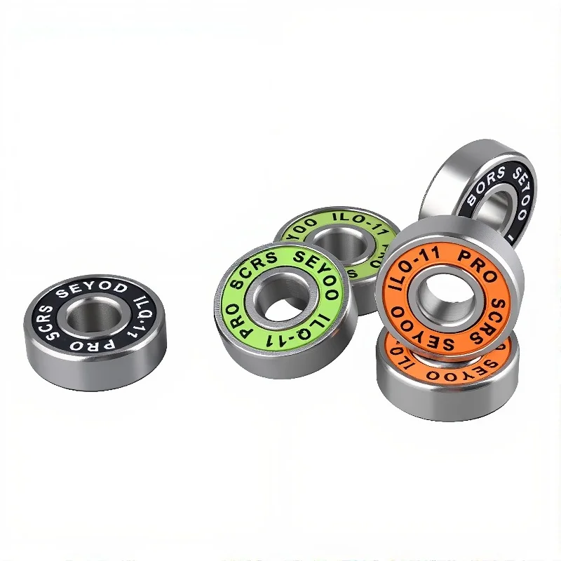 2 قطعة تحمل الدقة لوح التزلج الكرة تحمل Longboard عالية السرعة تحمل الانجراف لوح التزلج اكسسوارات منخفضة الضوضاء عالية تحميل #4