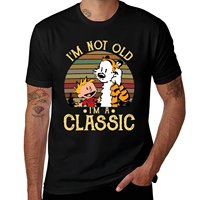 Calvin and Hobbes I&x27;m Not Old I&x27;m a Classic T-Shirt T-Shirt Funny t-shirt blue lock mens graphic t-shirts pack