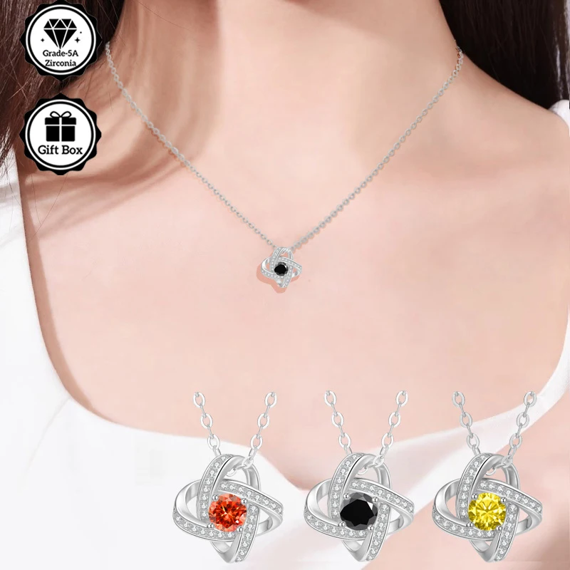 

Christmas gift for, 0.5 carat zirconia necklace for women, Jewelry for women, hypoallergenic necklace, high quality jewelry,