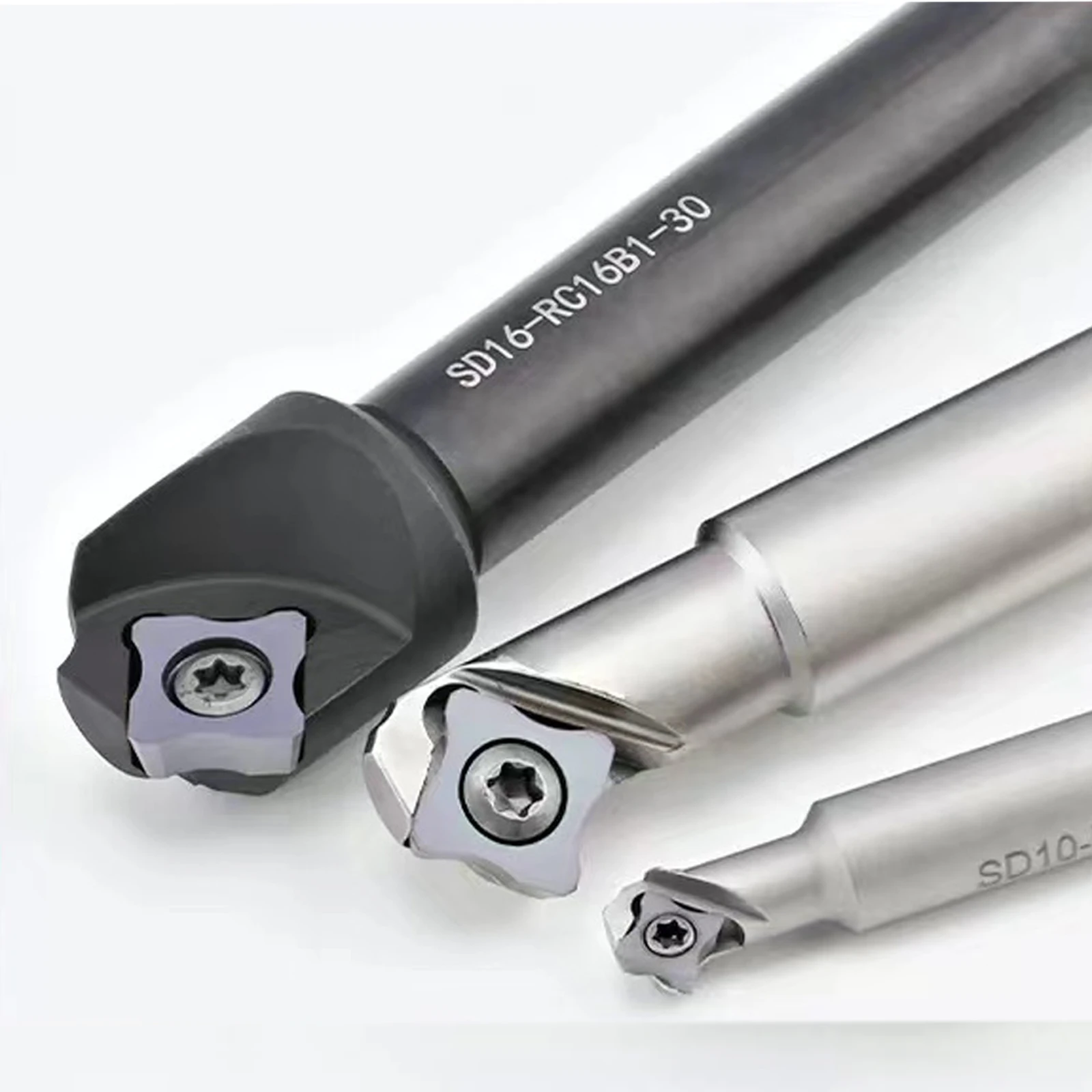 Barra de corte de biselado CNC R, herramienta de centro de mecanizado de ángulo de 45 °, inserto de carburo R1, R2, R3, R4, cortador de fresado interno R