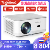ThundeaL TD92 Pro Full HD Projector Portable Home Theater for 2K 4K 1080P Video Android WIFI Phone TD92Pro Beam Projector Cinema