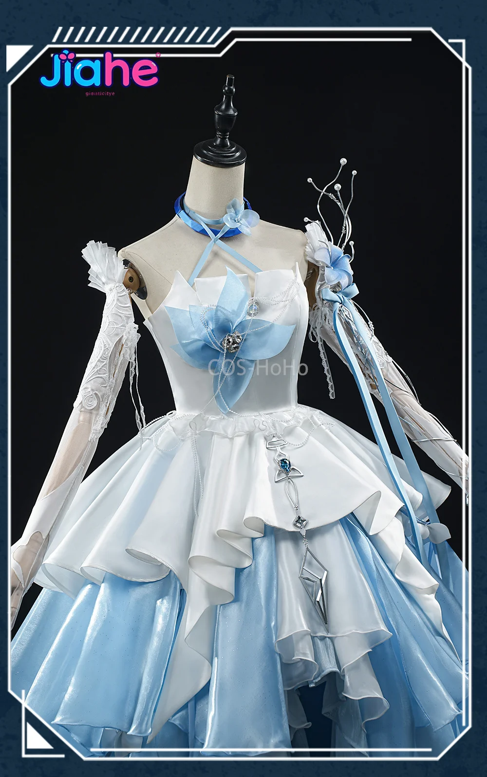 

Game Arknights Amiya Game Suit Elegant Dress Uniform Cosplay Costume Halloween Party Outfit Women Gorgeous Wedding Amiya Dress