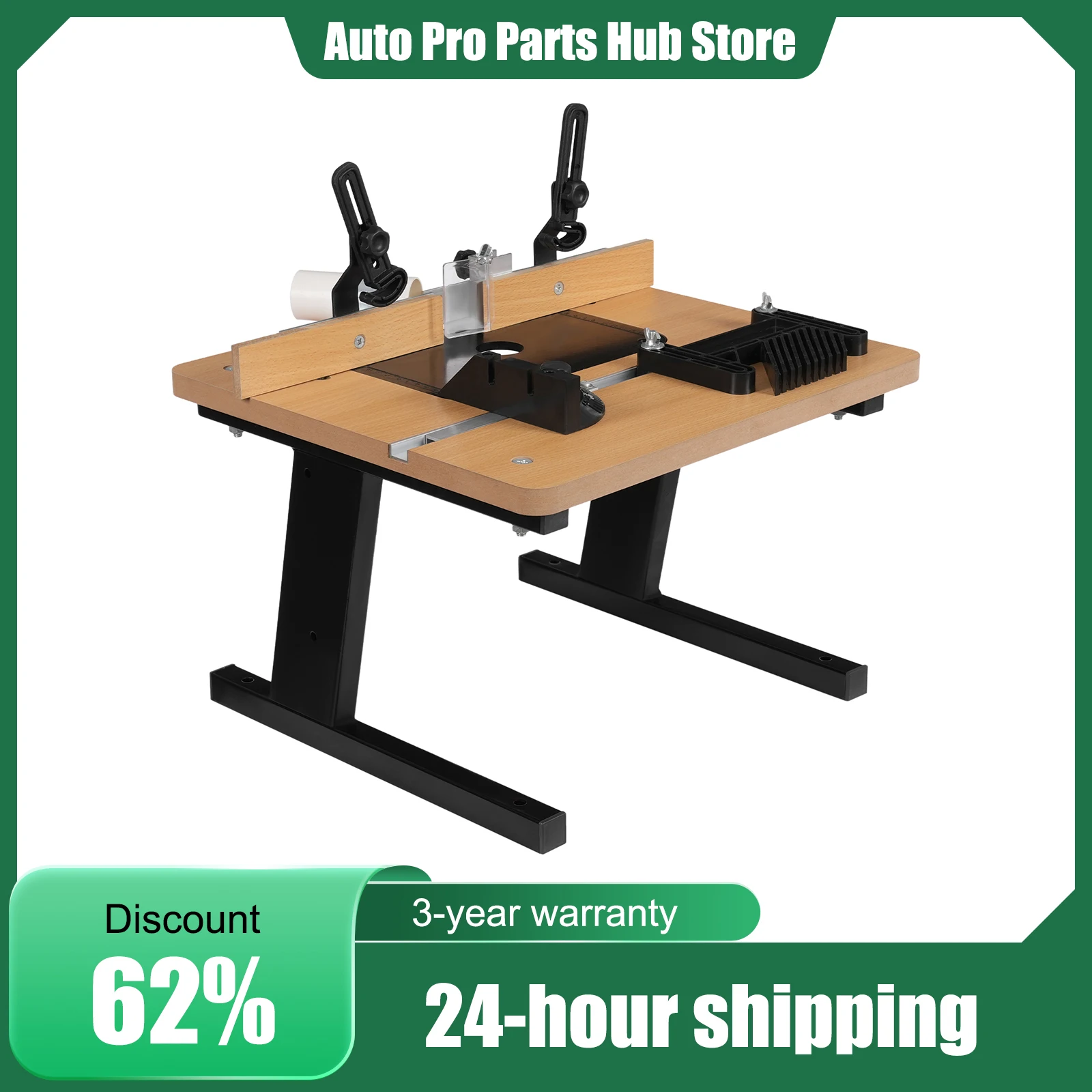 

Router Table, Bench Vise, Table Clamp, Heavy Duty Woodworking Accessory, Multi-Function, Industrial Tool for Workshop