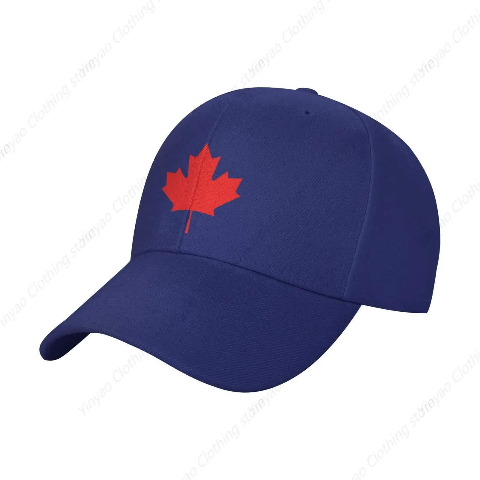 

Canadian Maple Leaf Men's Baseball Hat Women's Outdoor Sports Truck Hat Adjustable Duck Tongue Hat