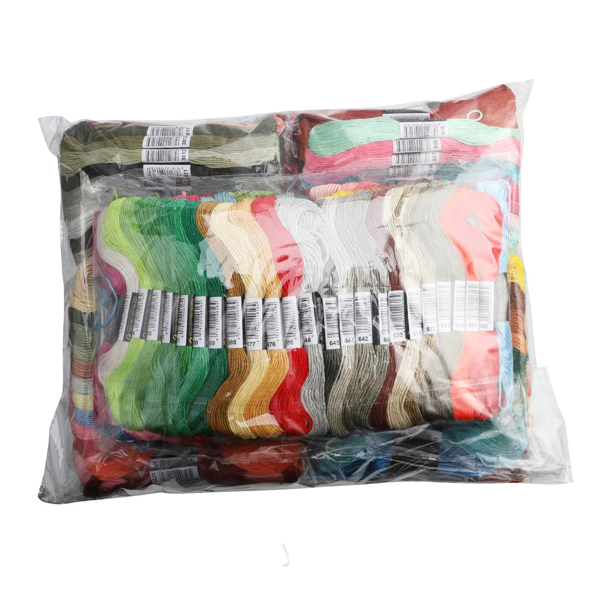 50/100/150/200/447Pcs Multicolor Embroidery Thread Cross Stitch Floss Threads Cotton Sewing Skeins Skein Kit DIY Sewing Tool