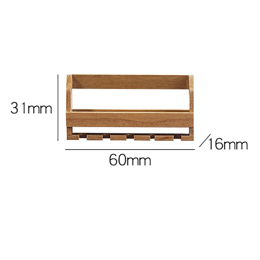 1Pcs 1/12 Dollhouse Miniature Wall Mounted Wine Cabinet Mini Showcase Model Toy for Doll House Accessories Decoration ob11 bjd