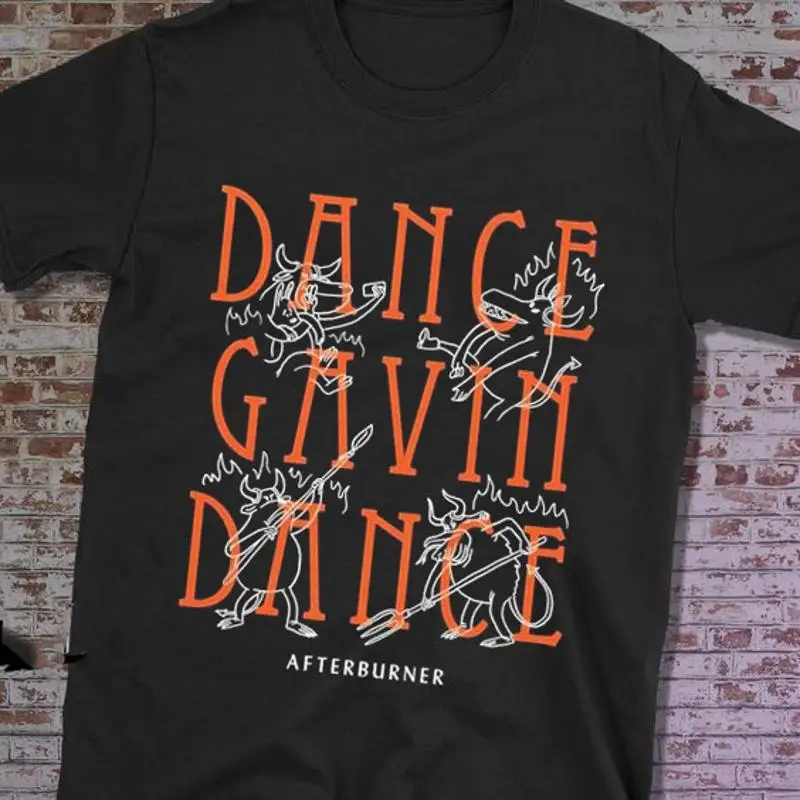 Rare! Dance Gavin Dance Character Afterburner T-shirt S-5XL IM0530